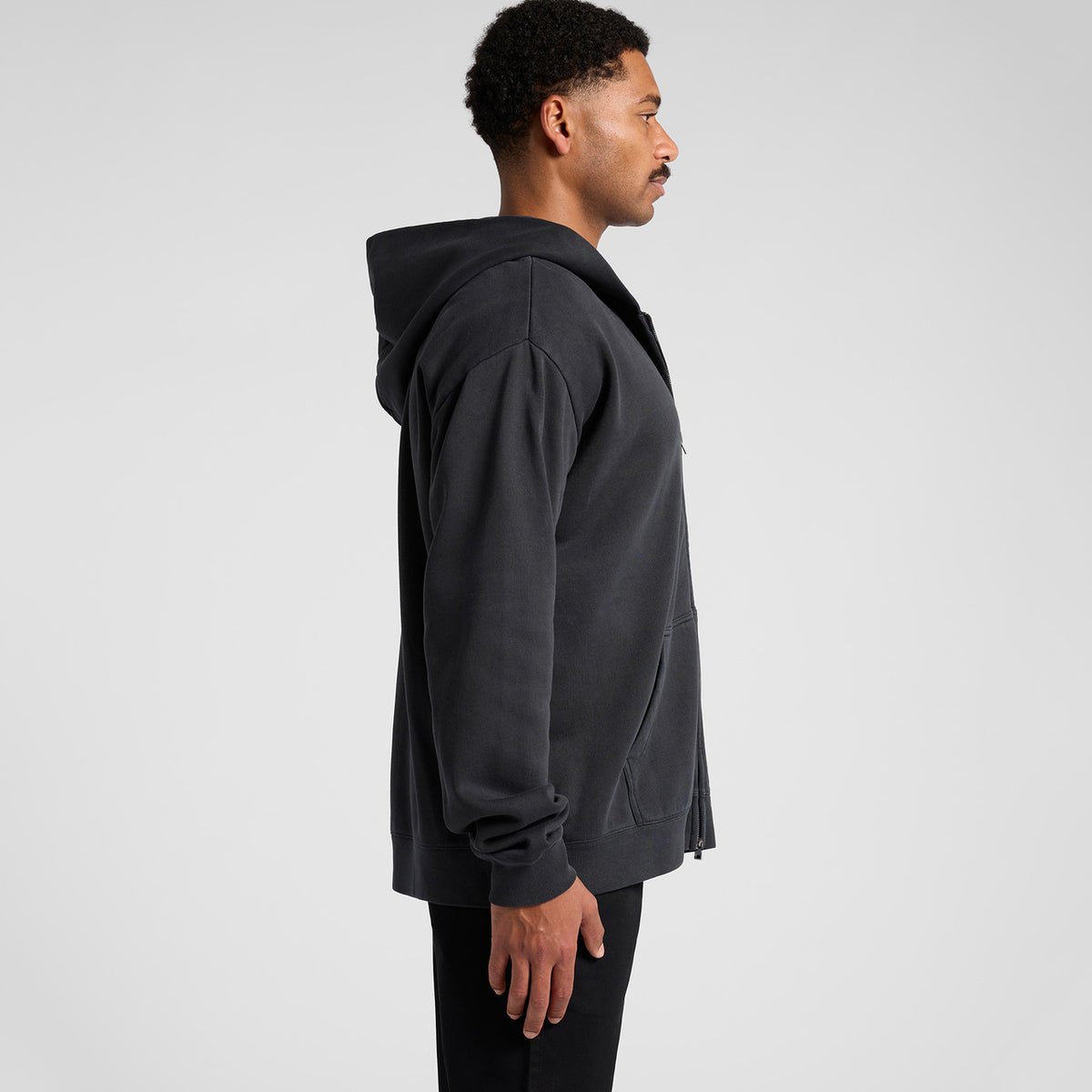 AS Colour Relax Faded Zip Hood 5170 – Side