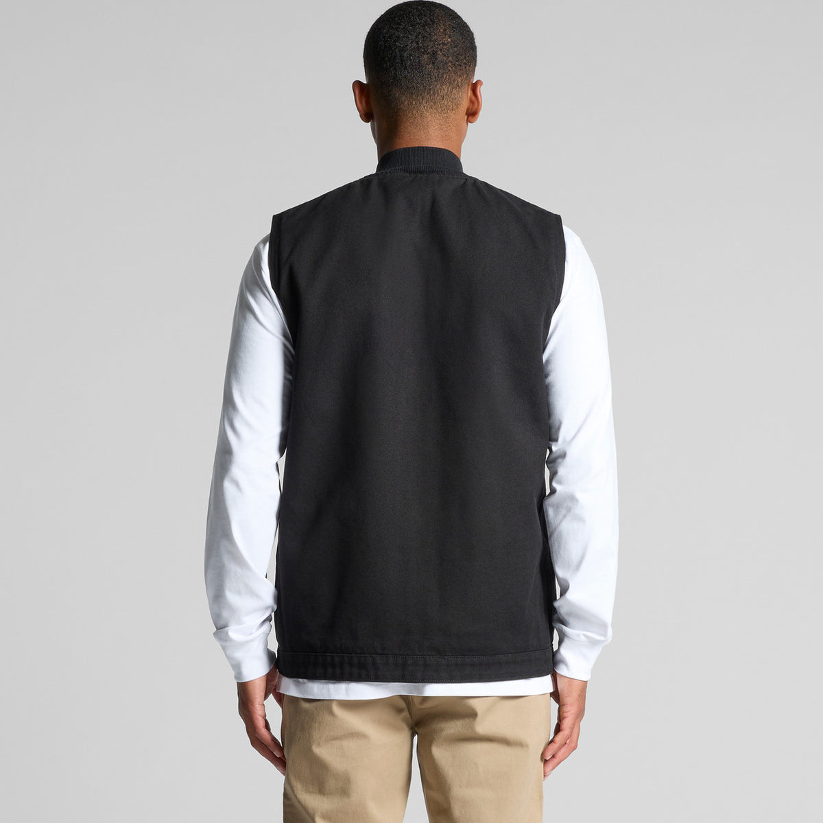 AS Colour Canvas Heavy Vest 5528 – Back