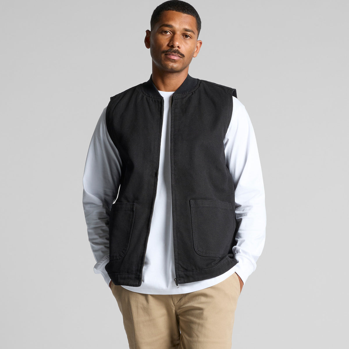 AS Colour Canvas Heavy Vest 5528 – Back