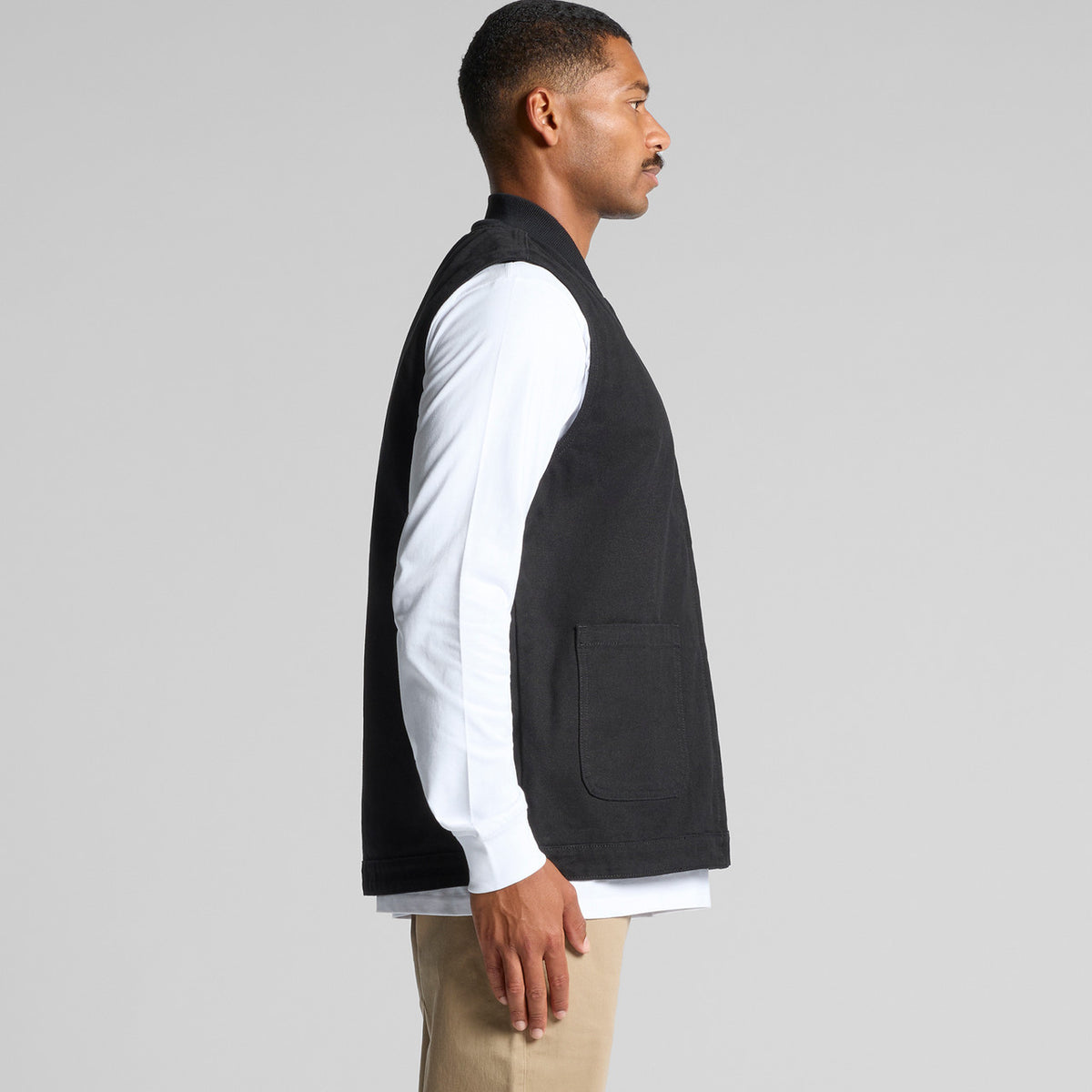 AS Colour Canvas Heavy Vest 5528 – Side