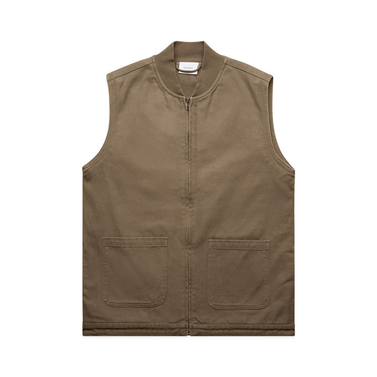 AS Colour Canvas Heavy Vest 5528 – Walnut