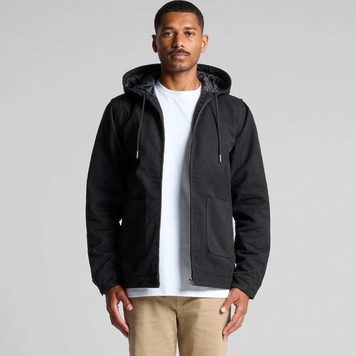 AS Colour Canvas Heavy Hooded Jacket 5529 – Main