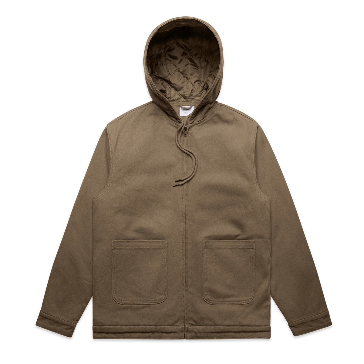 AS Colour Canvas Heavy Hooded Jacket 5529 – Walnut