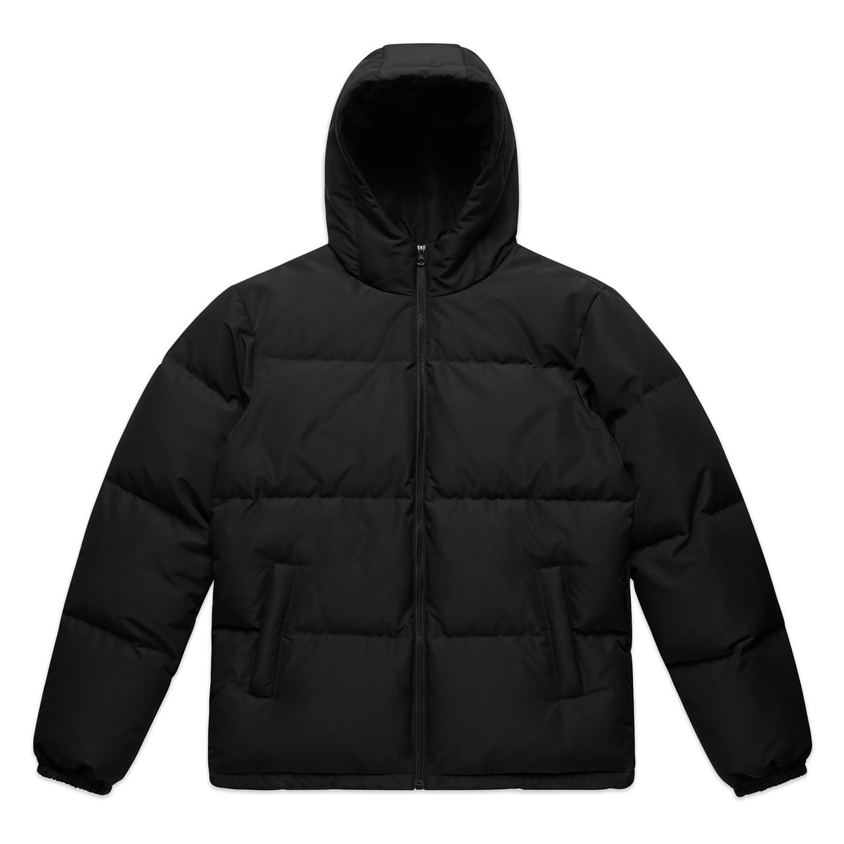 AS Colour Hooded Puffer Jacket 5590 – Black