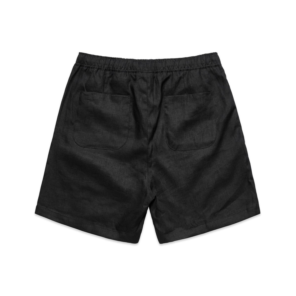 AS Colour Linen Shorts 18" 5919 – Black - Back