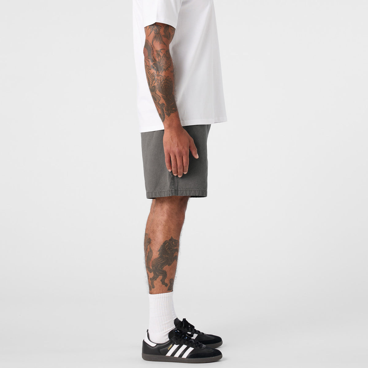 AS Colour Faded Walk Shorts 18" 5943 – Side