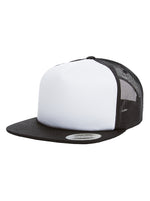 Yupoong Foam 6005FW – Weiß-Schwarz