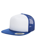 Yupoong Foam 6005FW – Royalblau-Weiß