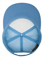 Yupoong Mesh 6006W – Carolina Blue-Weiß