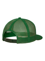 Yupoong Mesh 6006W – Grün-Weiß