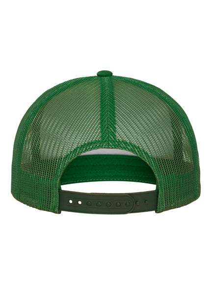 Yupoong Mesh 6006W – Grün-Weiß