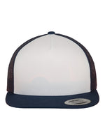 Yupoong Mesh 6006W – Navyblau-Weiß
