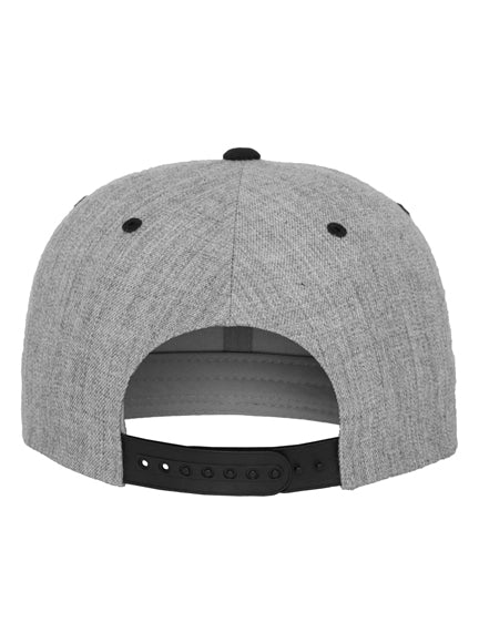 Yupoong 2 Tone 6089MT – Heather Grau-Schwarz