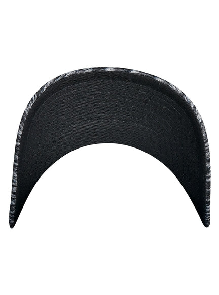 Flexfit Stripes Melange 6277SM – Dunkel Melange Grau