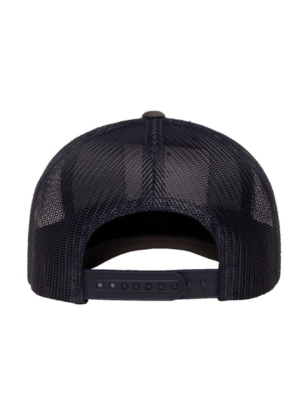 Yupoong Retro 6606T – Charcoal-Navyblau
