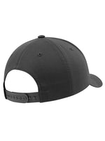 Yupoong Curved Classic Snapback 7706 – Schwarz