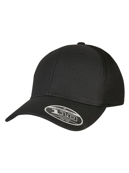 Flexfit 110RM Ripstop Mesh – Schwarz