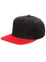 Yupoong 2 Tone 6089MT – Schwarz-Rot