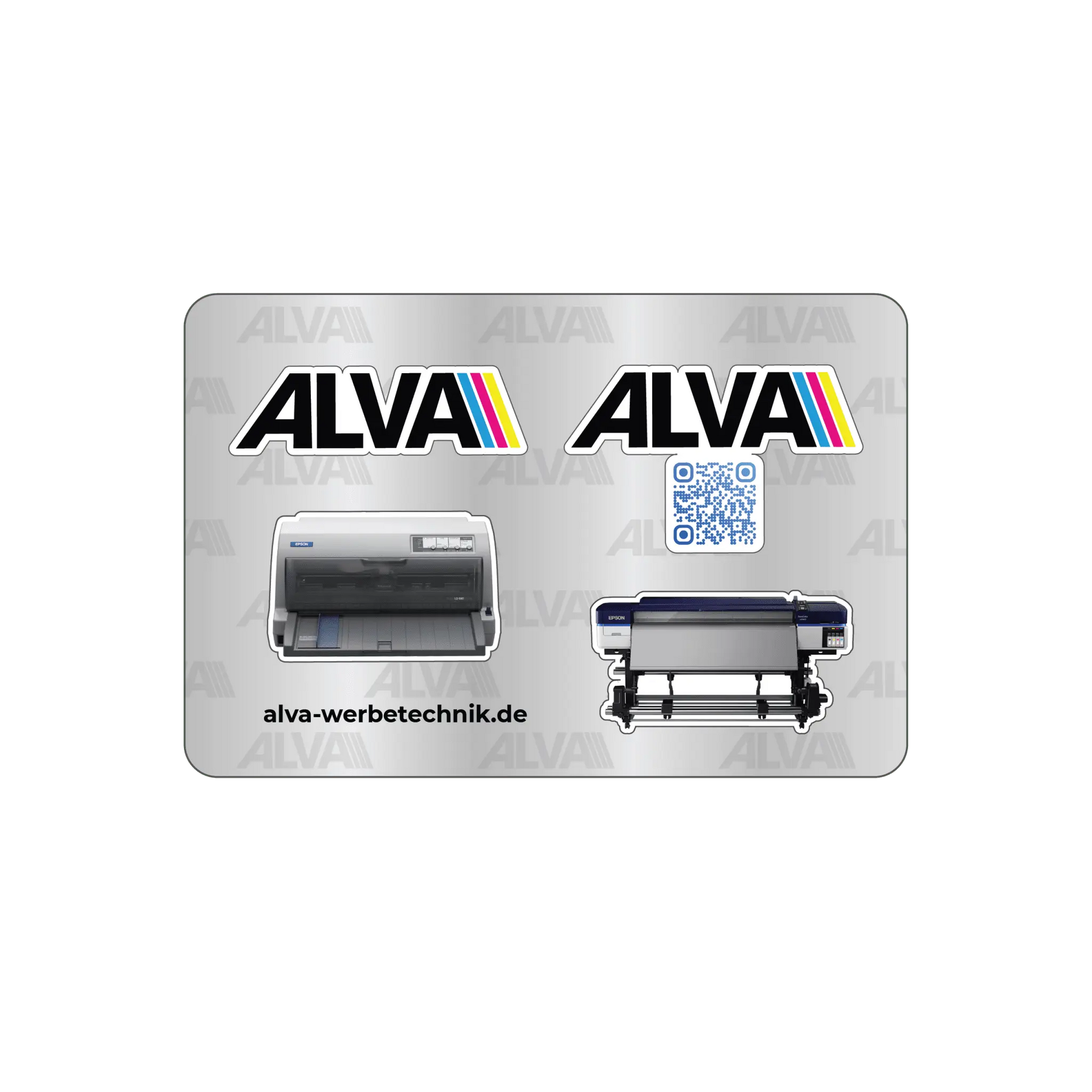 Bogen Aufkleber - Alva Werbetechnik