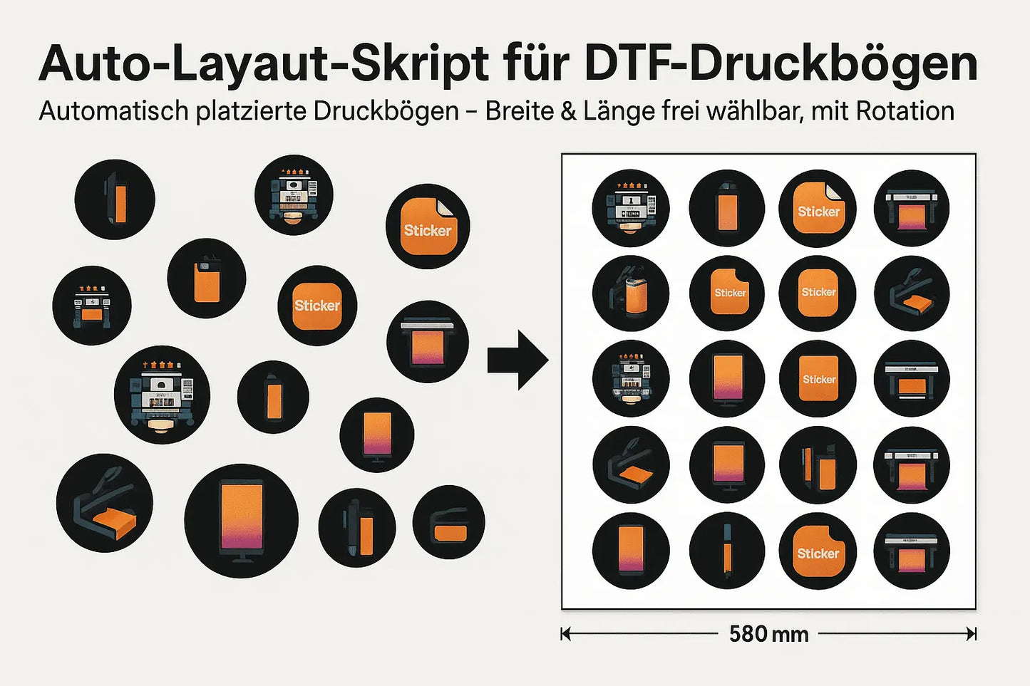 DTF Builder für Adobe Illustrator - Alva Werbetechnik