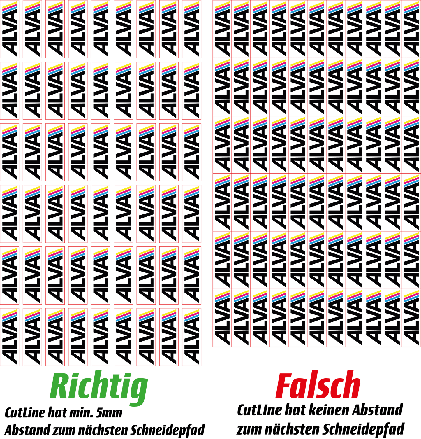DTF - CUT - Alva Werbetechnik