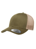 Yupoong Retro 6606T – Grün-Khaki