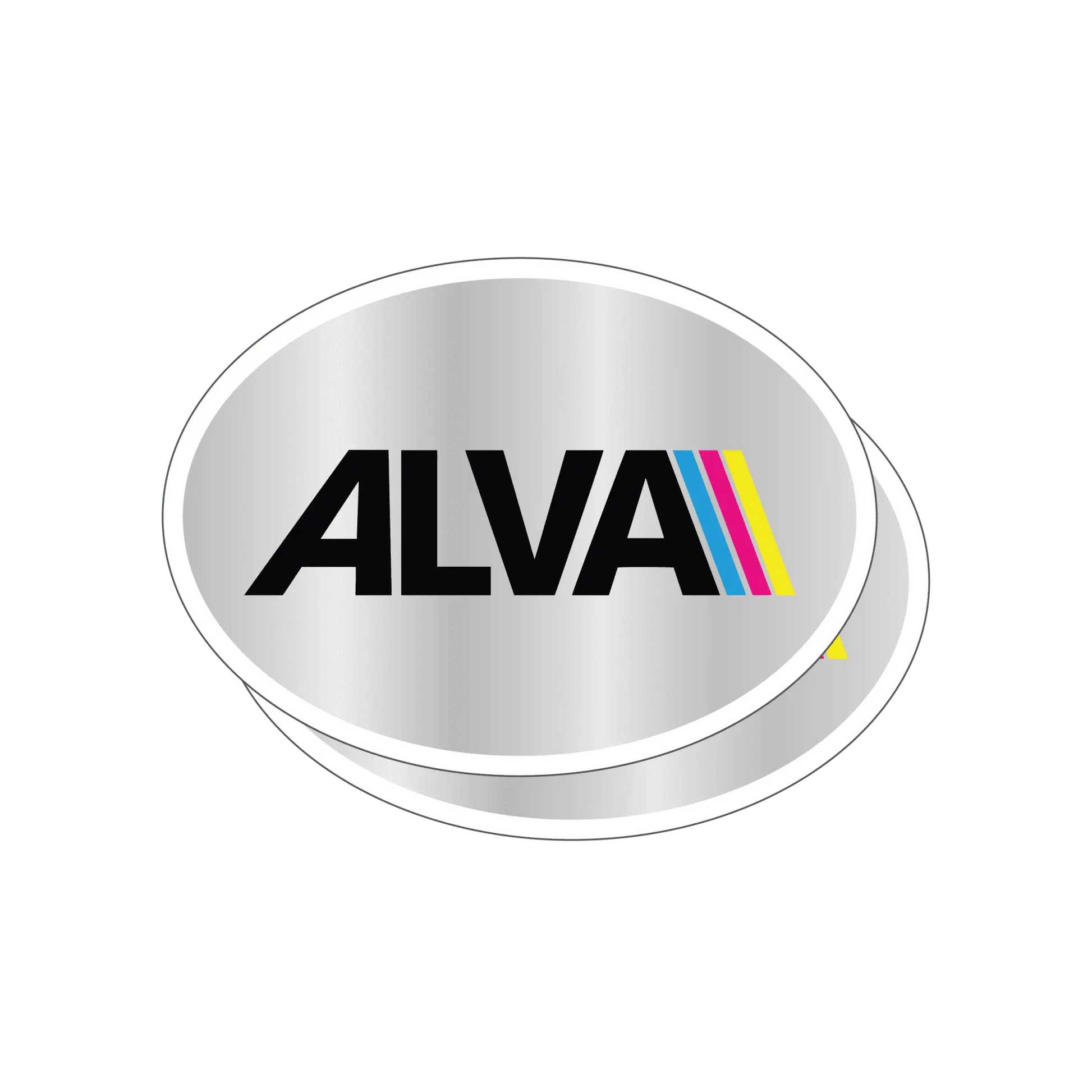 Ovale Aufkleber - Alva Werbetechnik